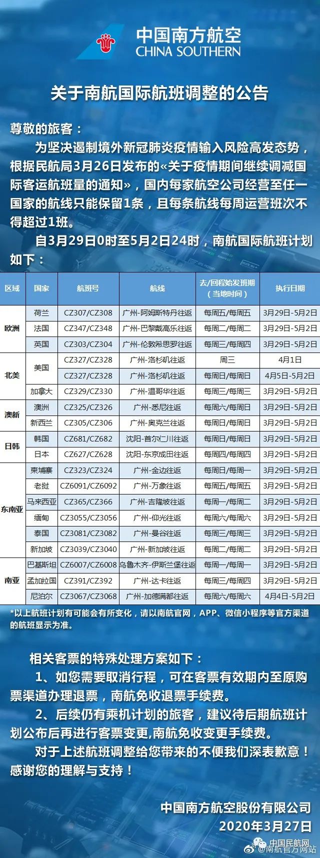 “国际航班重启，新航程开启在即！”