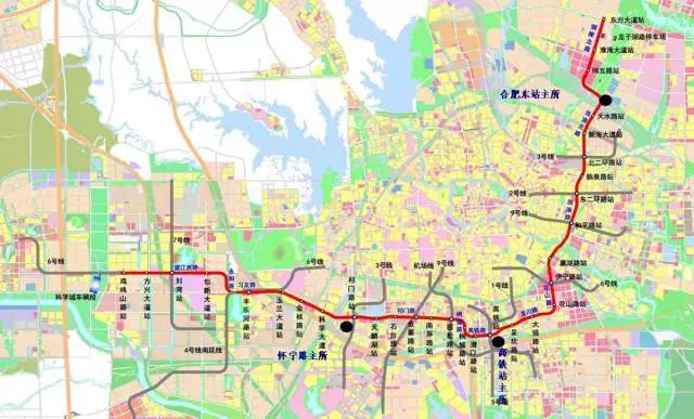 揭秘合肥地铁5号线：全新升级版线路图大公开！